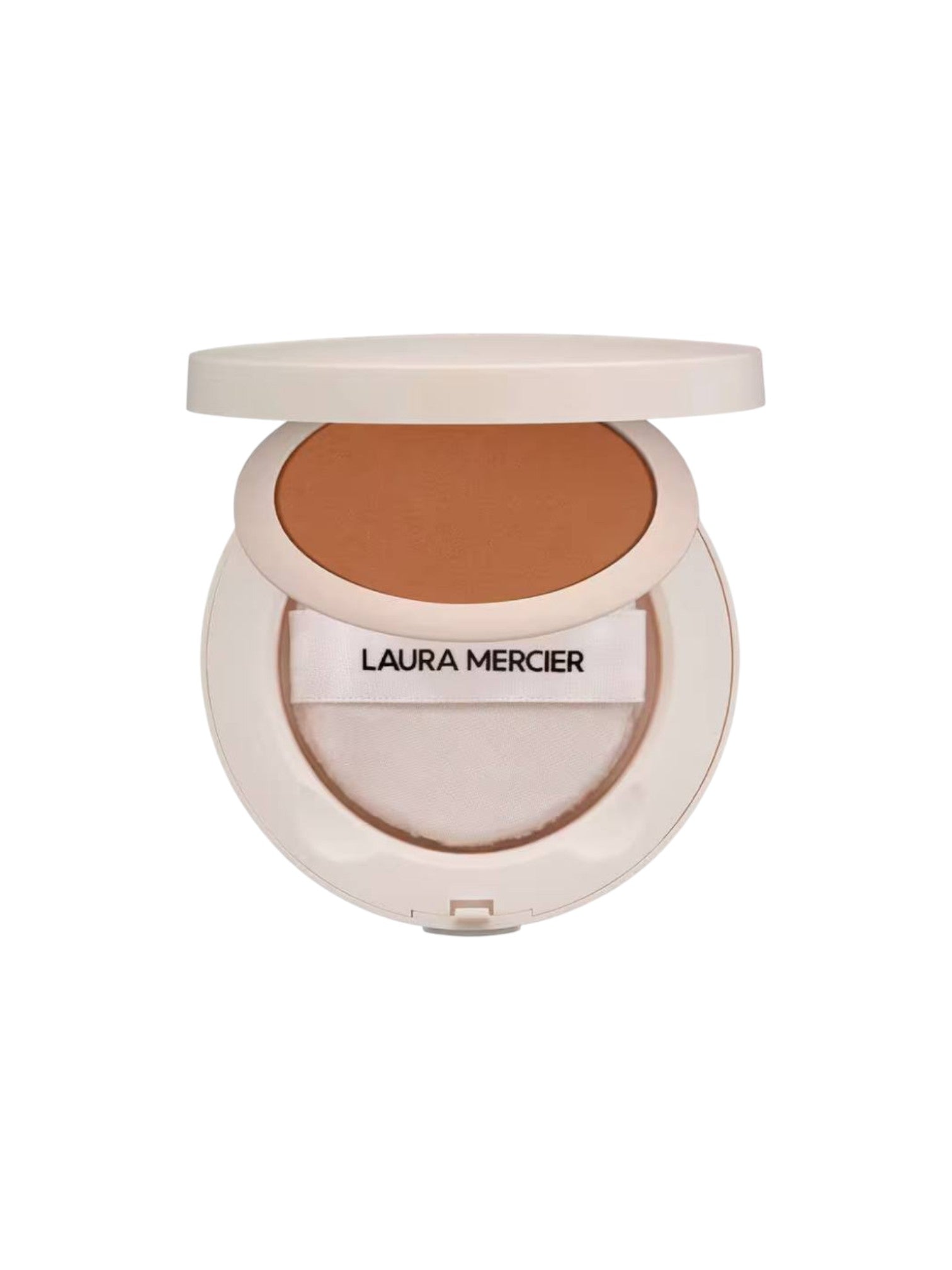 Laura Mercier compact powder on a white background Laura Mercier Monza Outlet