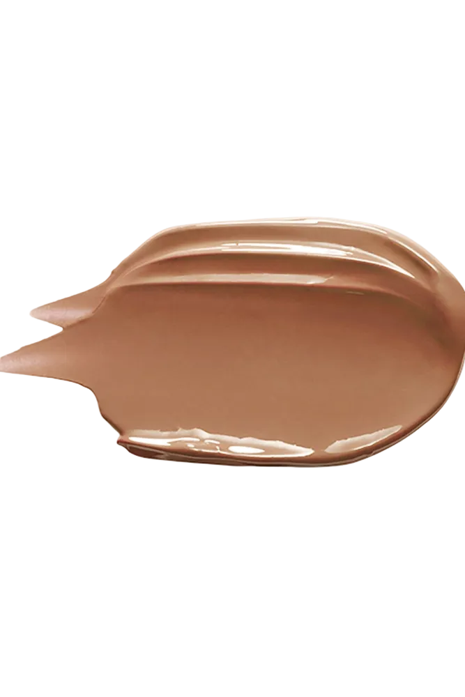 Brown makeup swatch on a white background Monza fashion outlet, monza outlet, shein outlet, shien outlet cosmetics, makeup, perfume