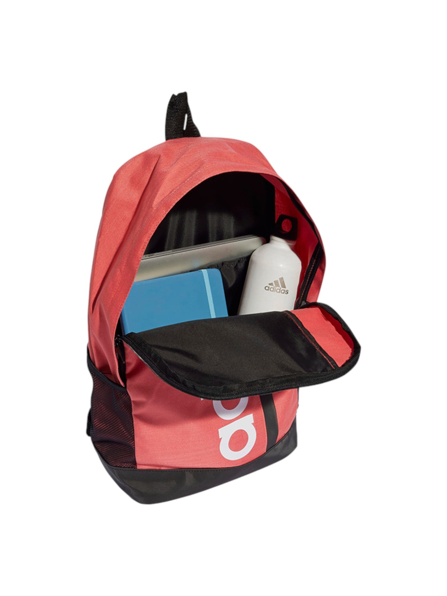 Pink Adidas backpack on a white background. Adidas, Monza Outlet, Monza Fashion, Shein Outlet 