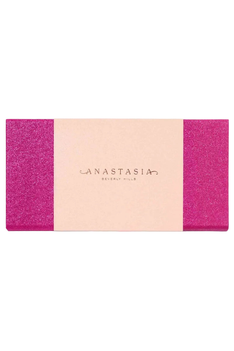 Makeup palette with pink and beige design featuring Anastasia Beverly Hills branding. Monza Outlet