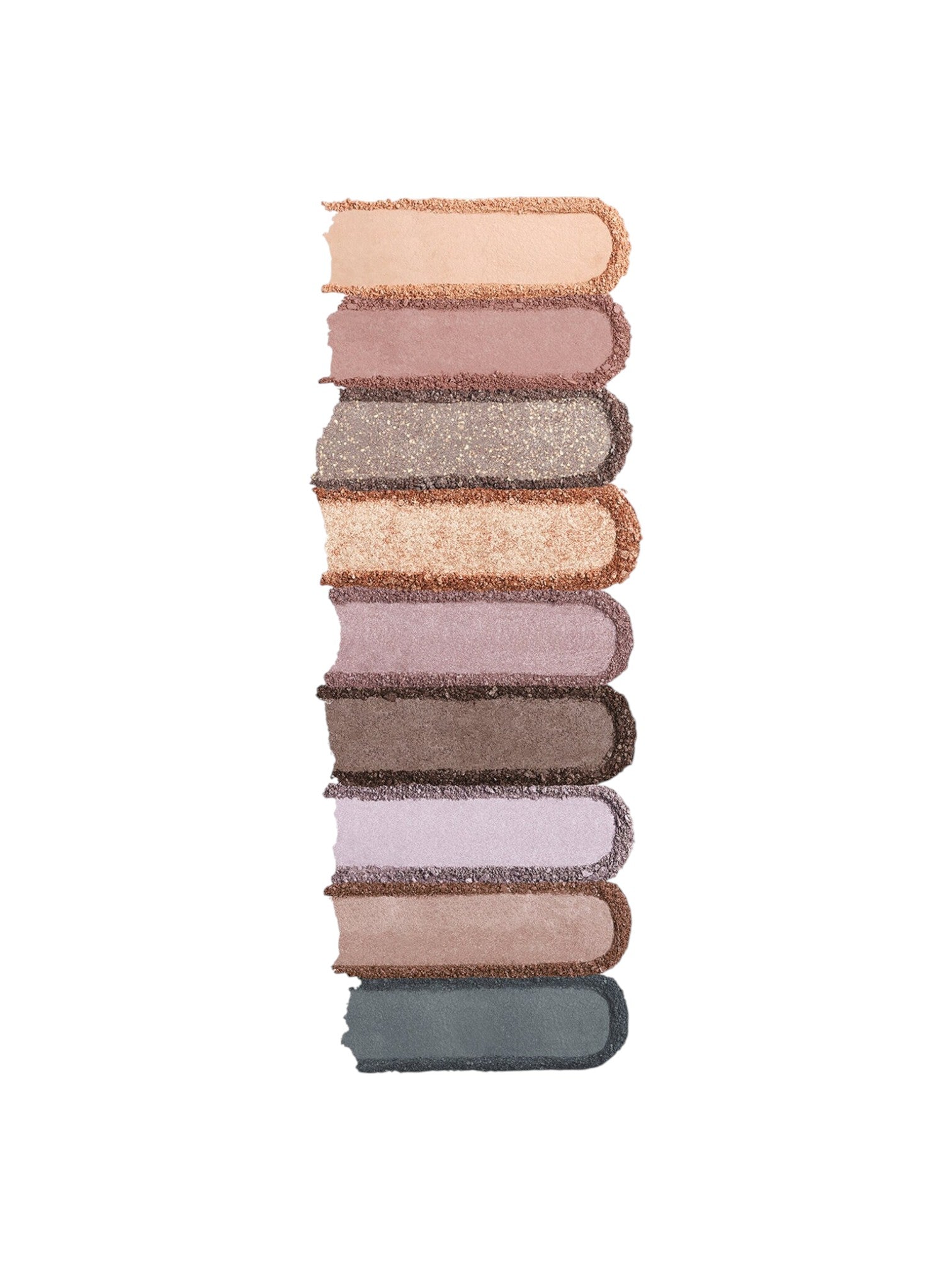 Stack of colorful eyeshadow pots on a white background. laura_mercier, Monza Outlet, Monza Fashion, Shein Outlet