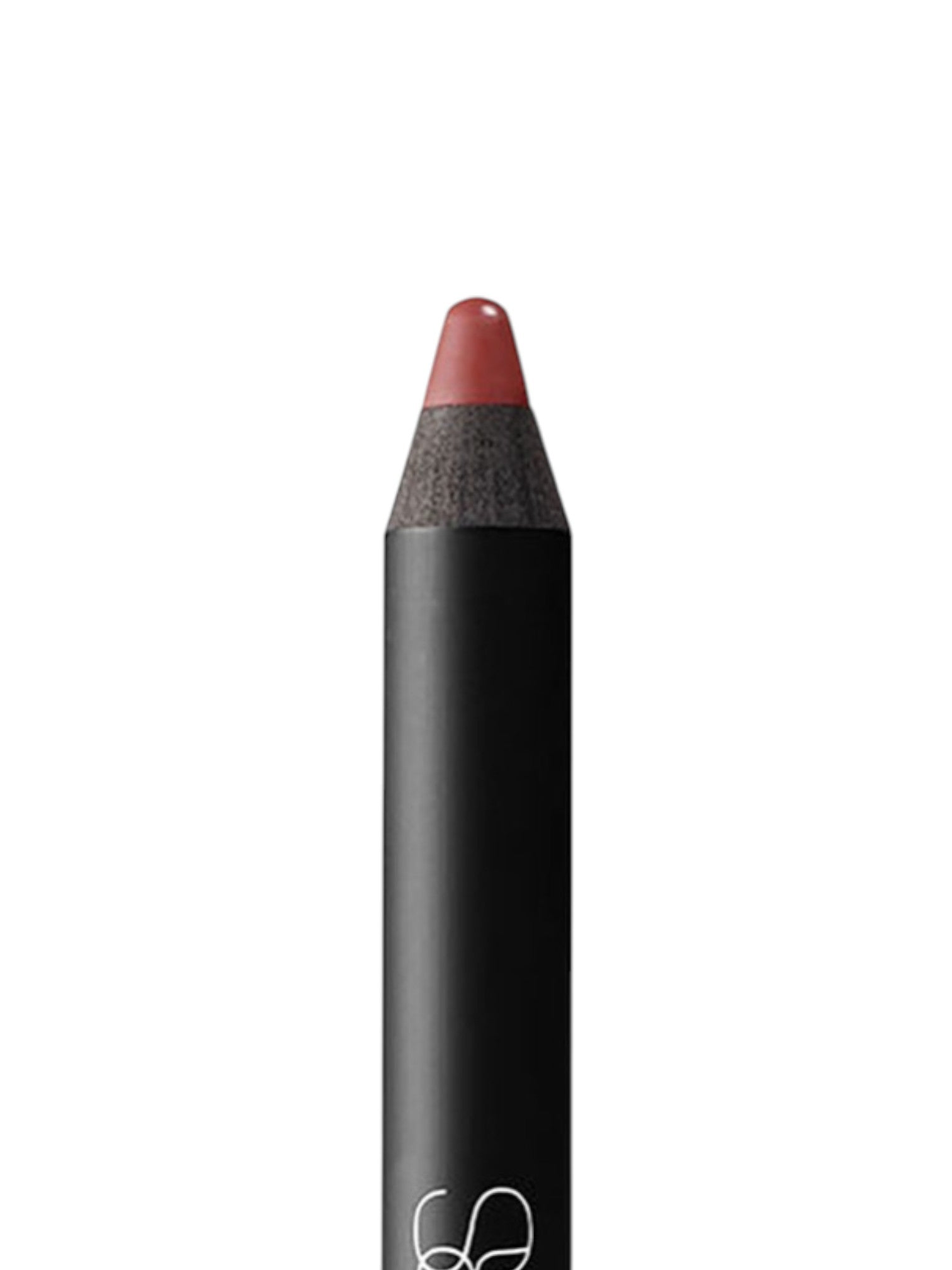 Lip liner pencil with red tip on a white background. Nars, Monza Outlet, Monza Fashion, Shein Outlet 