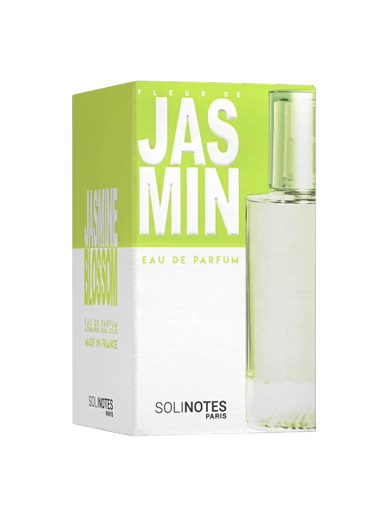 Solinotes Jasmin Eau de Parfum packaging on a white background. Solinotes, Monza Outlet, Monza Fashion, Shein Outlet