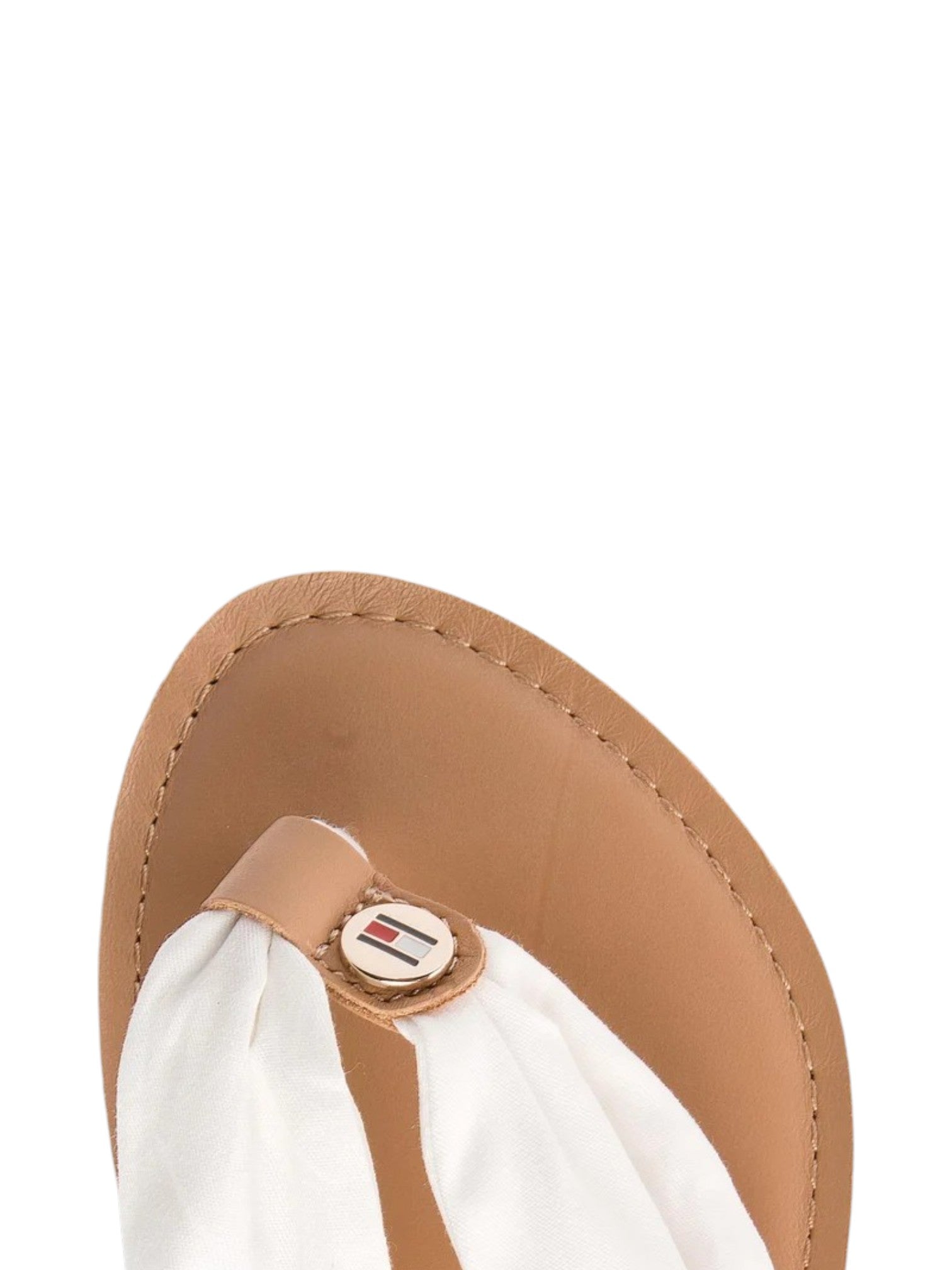 Tommy Hilfiger Women's Leather Footbed Beach Sandals