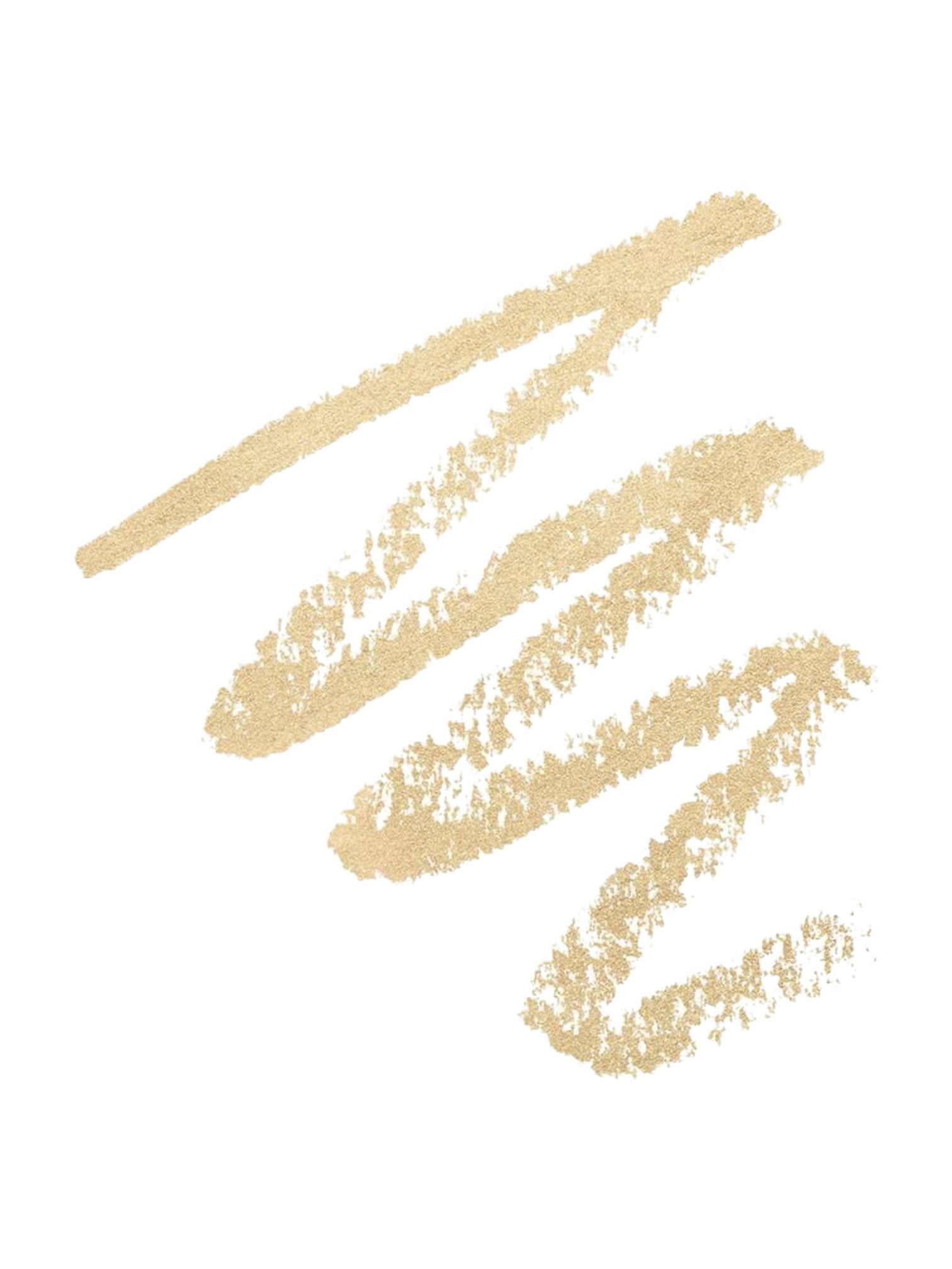 Gold makeup pencil strokes on a white background Dolce Gabbana Monza Outlet