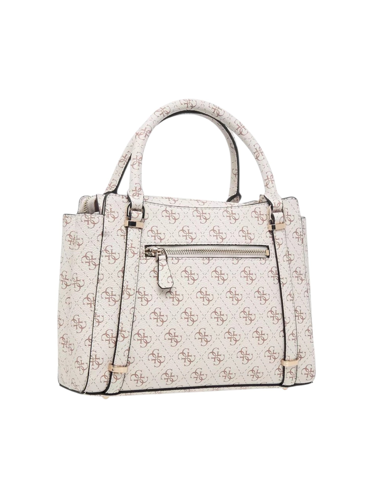 Patterned handbag on a white background. Guess, Monza Outlet, Monza Fashion, Shein Outlet
