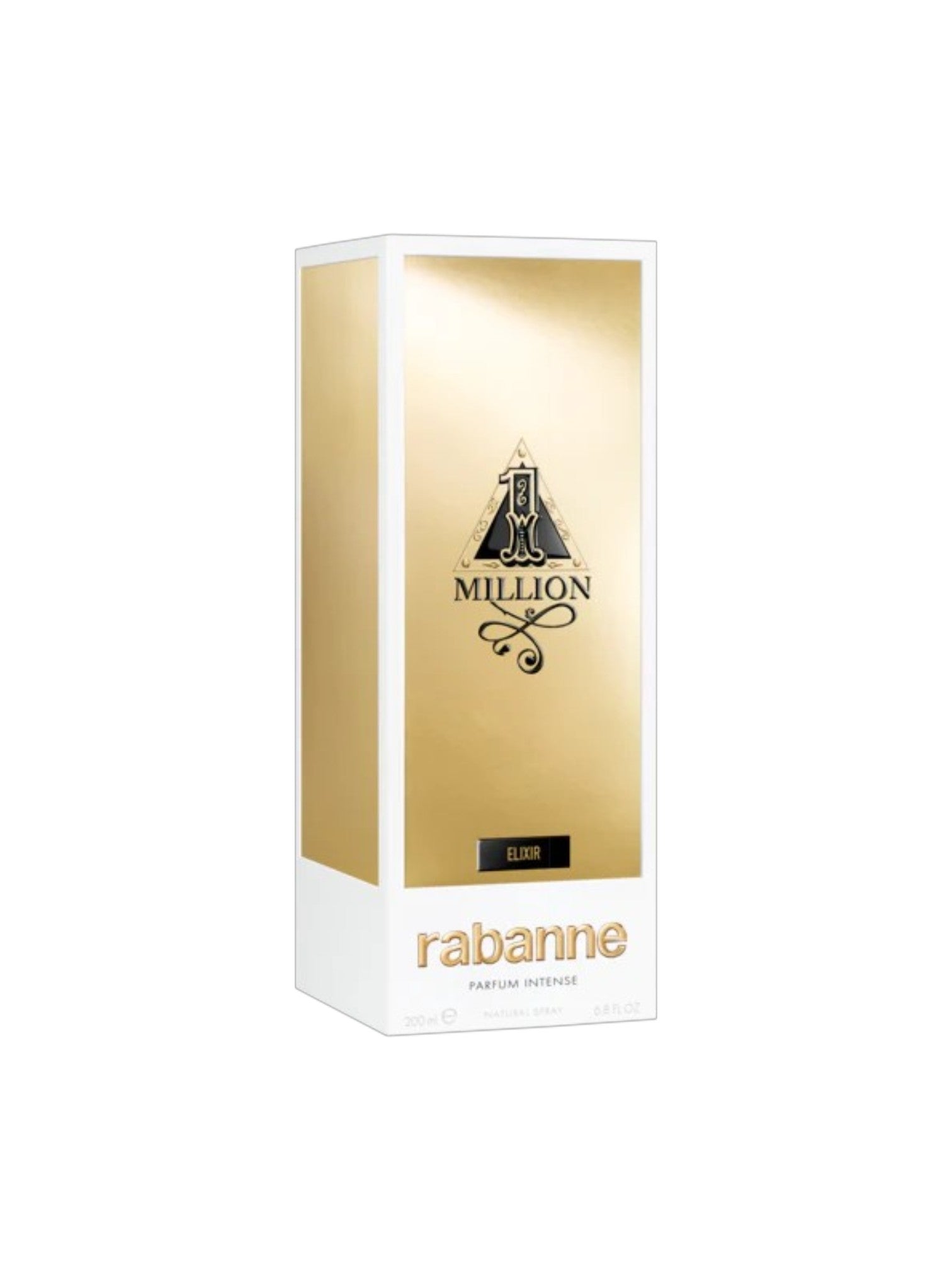 Rabanne Million perfume packaging on a white background. Paco Rabanne, Monza Outlet, Monza Fashion, Shein Outlet
