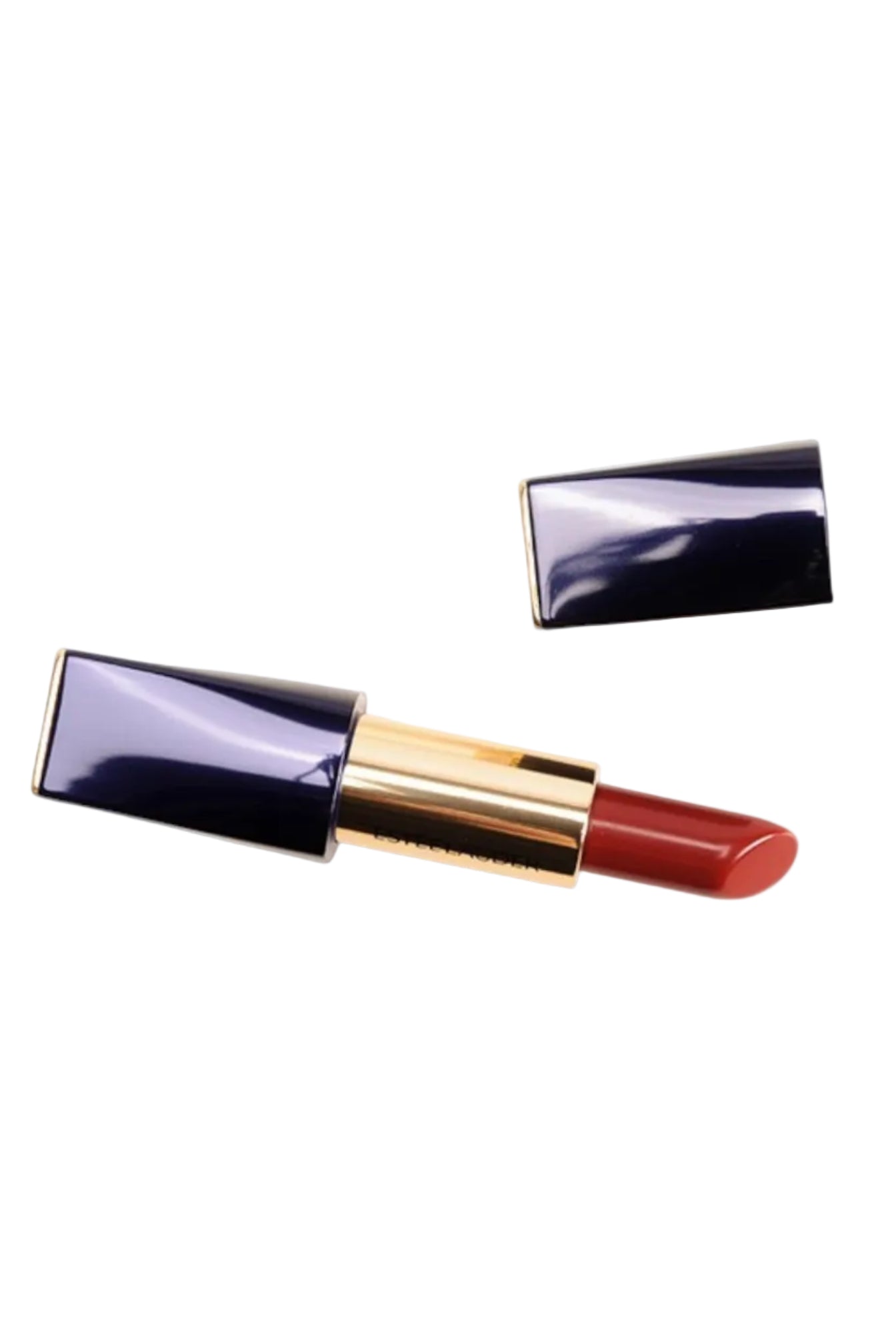 Lipstick with a purple case on a white background Estee Lauder Monza Outlet
