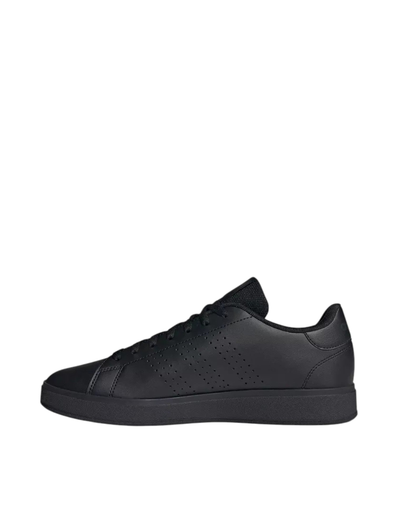 Black sneaker on a white background. Adidas, Monza Outlet, Monza Fashion, Shein Outlet