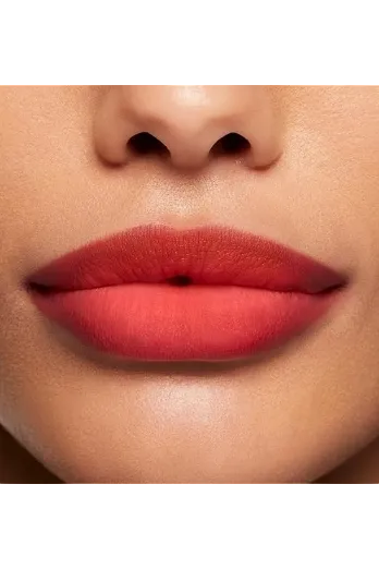 Close-up of a woman's lips with a vibrant red lipstick on a neutral background Monza fashion outlet, monza outlet, shein outlet, shien outlet cosmetics, makeup, perfume