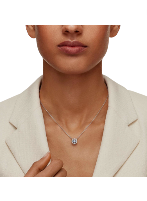 Una Sparkling Dance Round Necklace