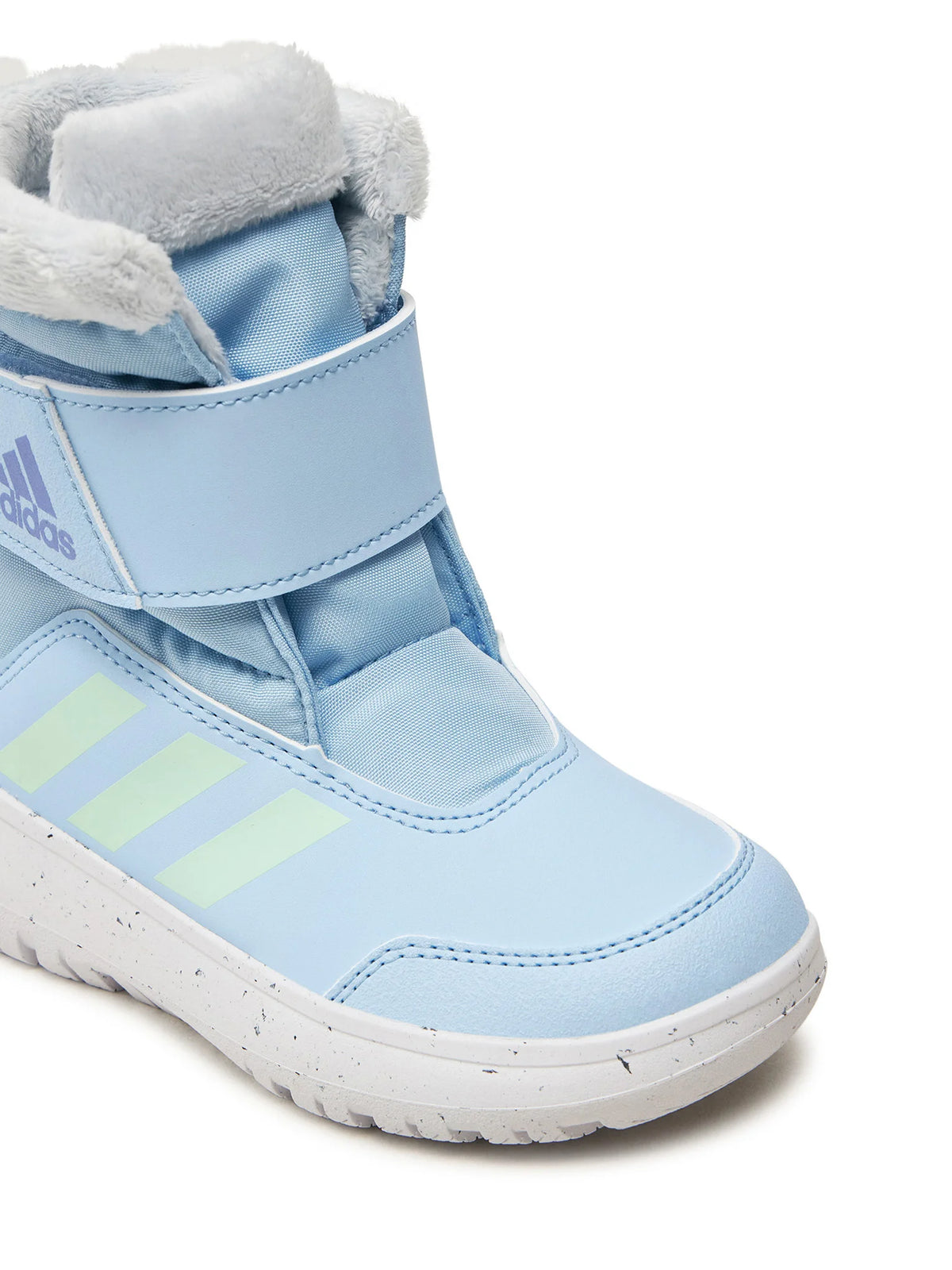 Adidas Kids Unisex Winterplay Snow Boots- Light Blue