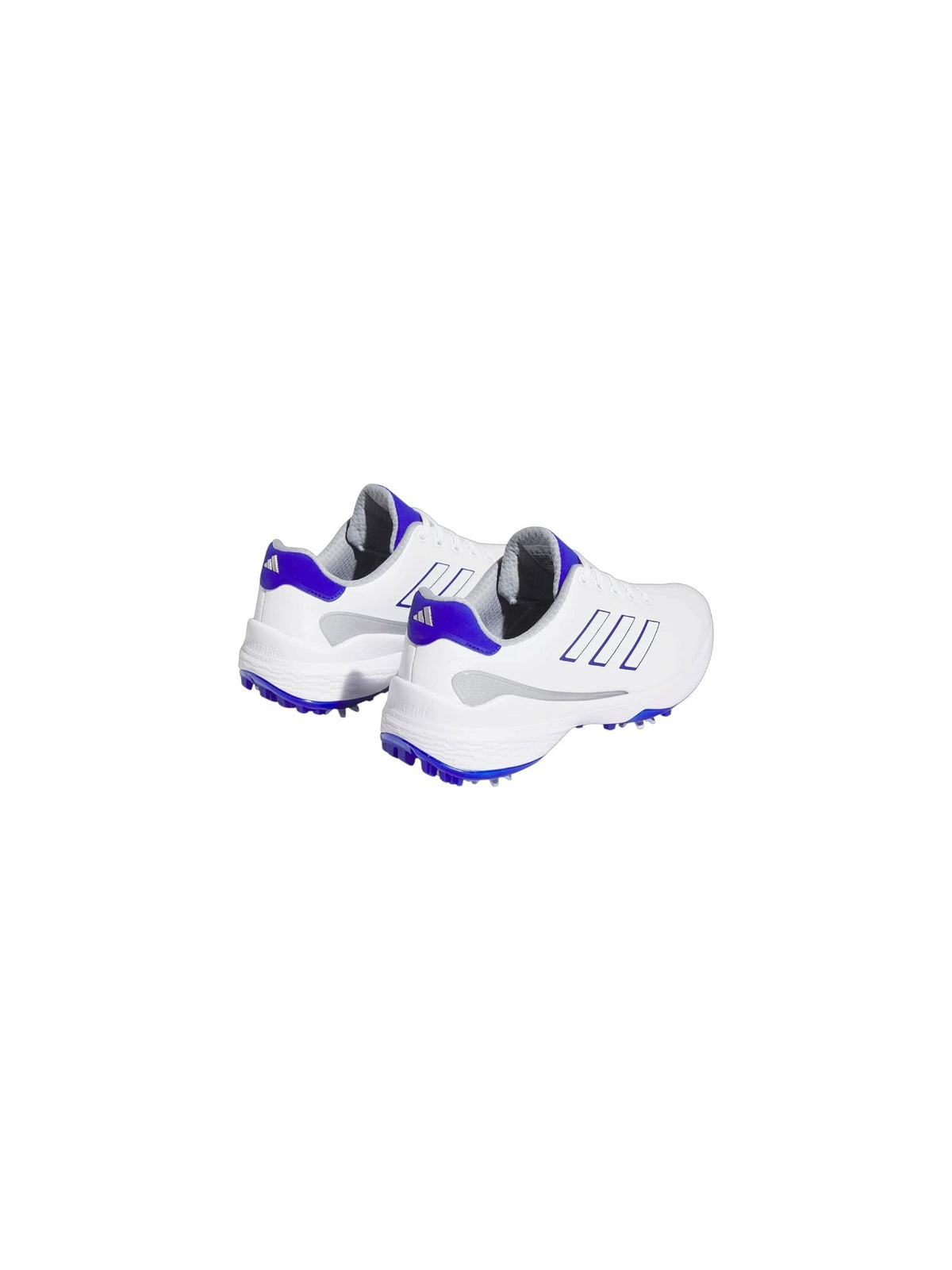 Adidas ZG23 Men's Golf Shoes with Cleat- White Blue