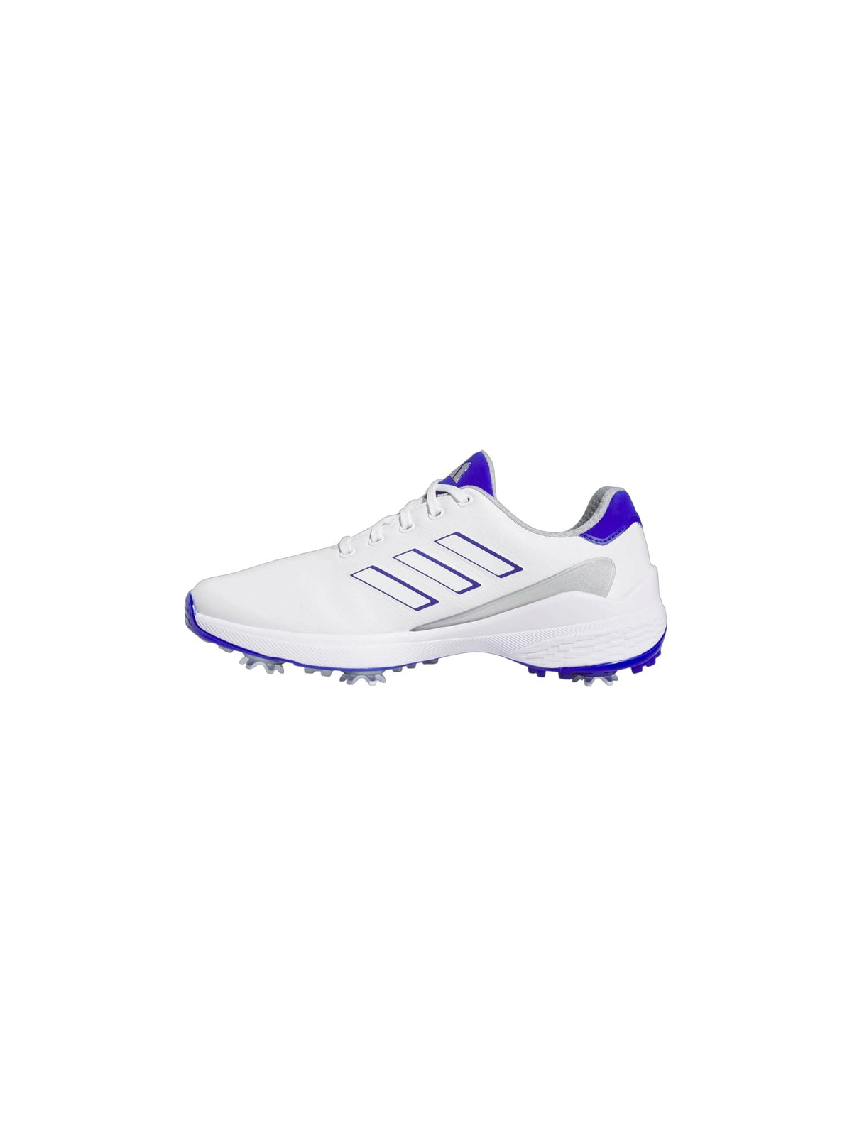 Adidas ZG23 Men's Golf Shoes with Cleat- White Blue