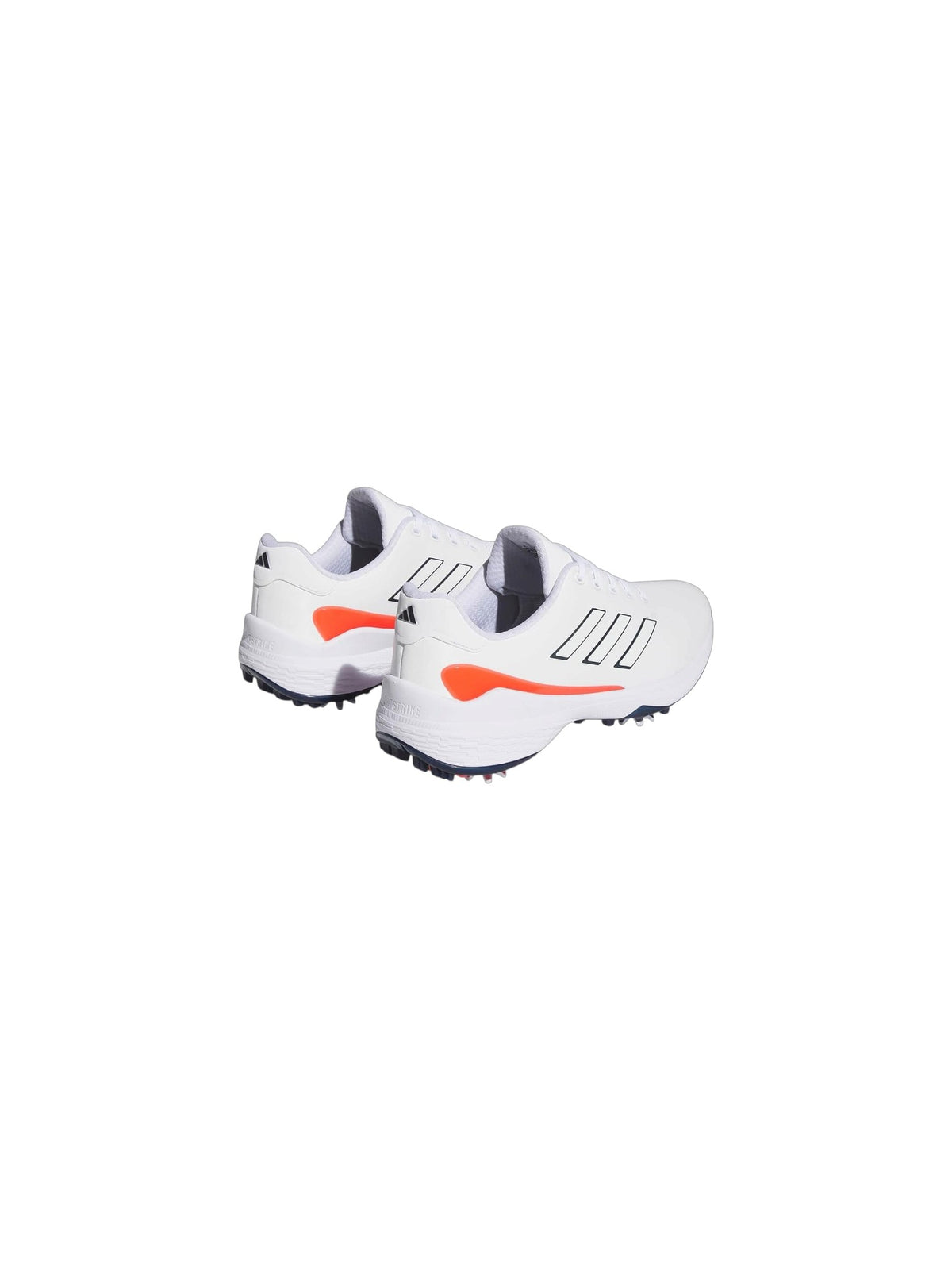 Adidas ZG23 Men's Golf Shoes with Cleat- White Bright Red