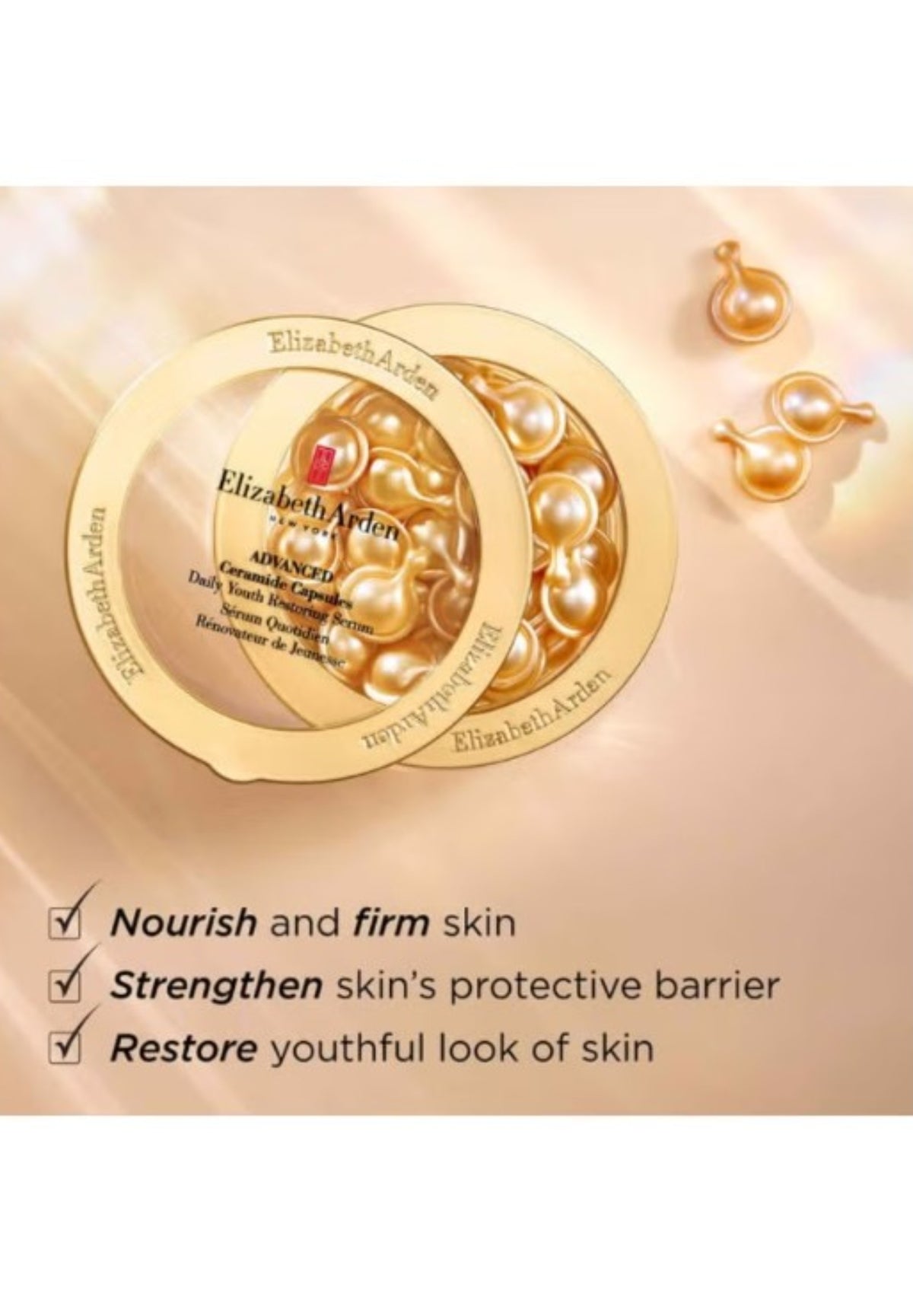Elizabeth Arden Advanced Ceramide Capsules Daily Youth Restoring Serum (30 Capsules)