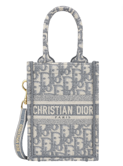 Oblique Mini Book Tote Phone Bag