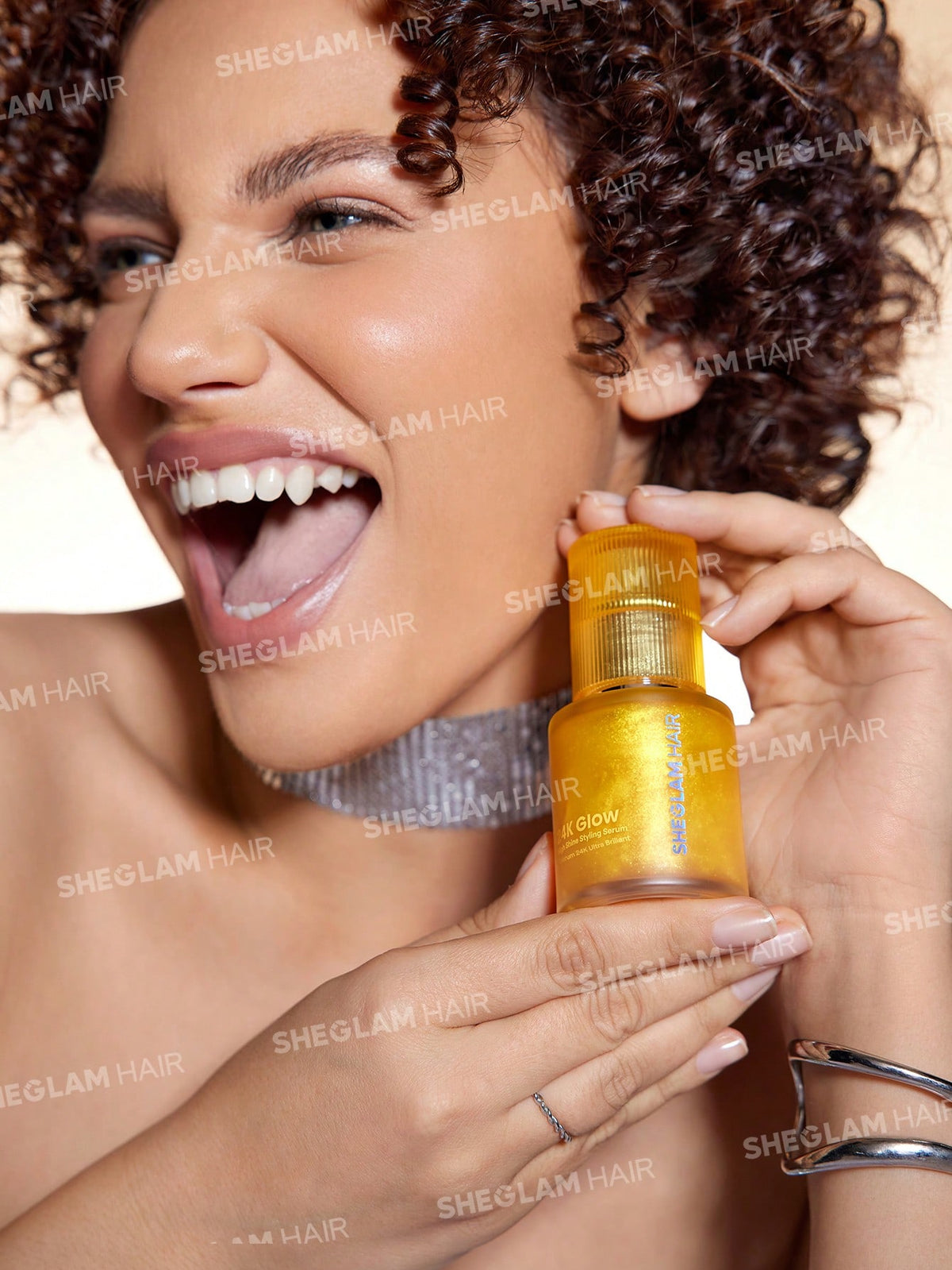 Sheglam 24K Glow High Shine Styling Serum- 50 ml