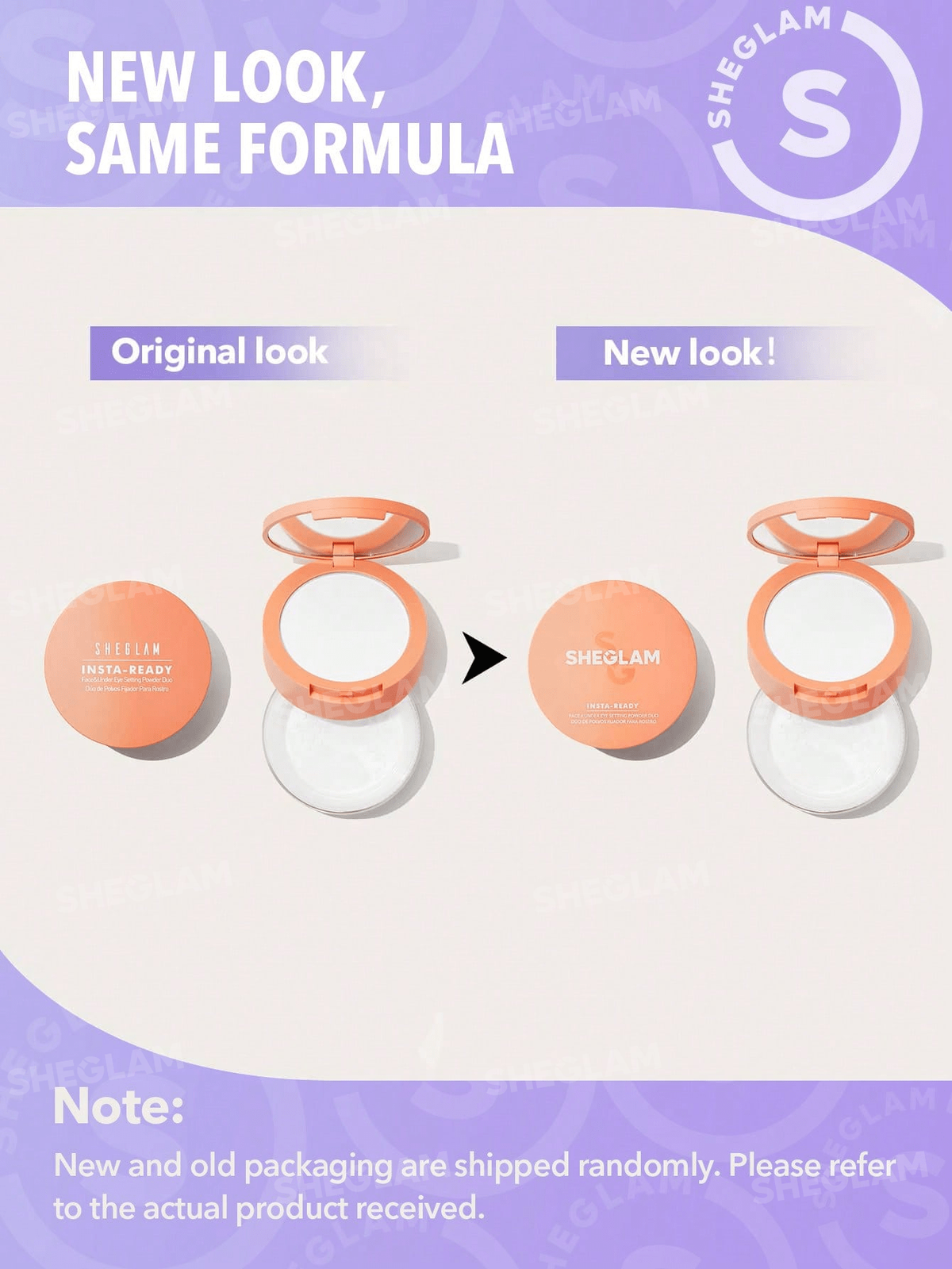 Sheglam Insta-Ready Face & Under Eye Setting Powder Duo