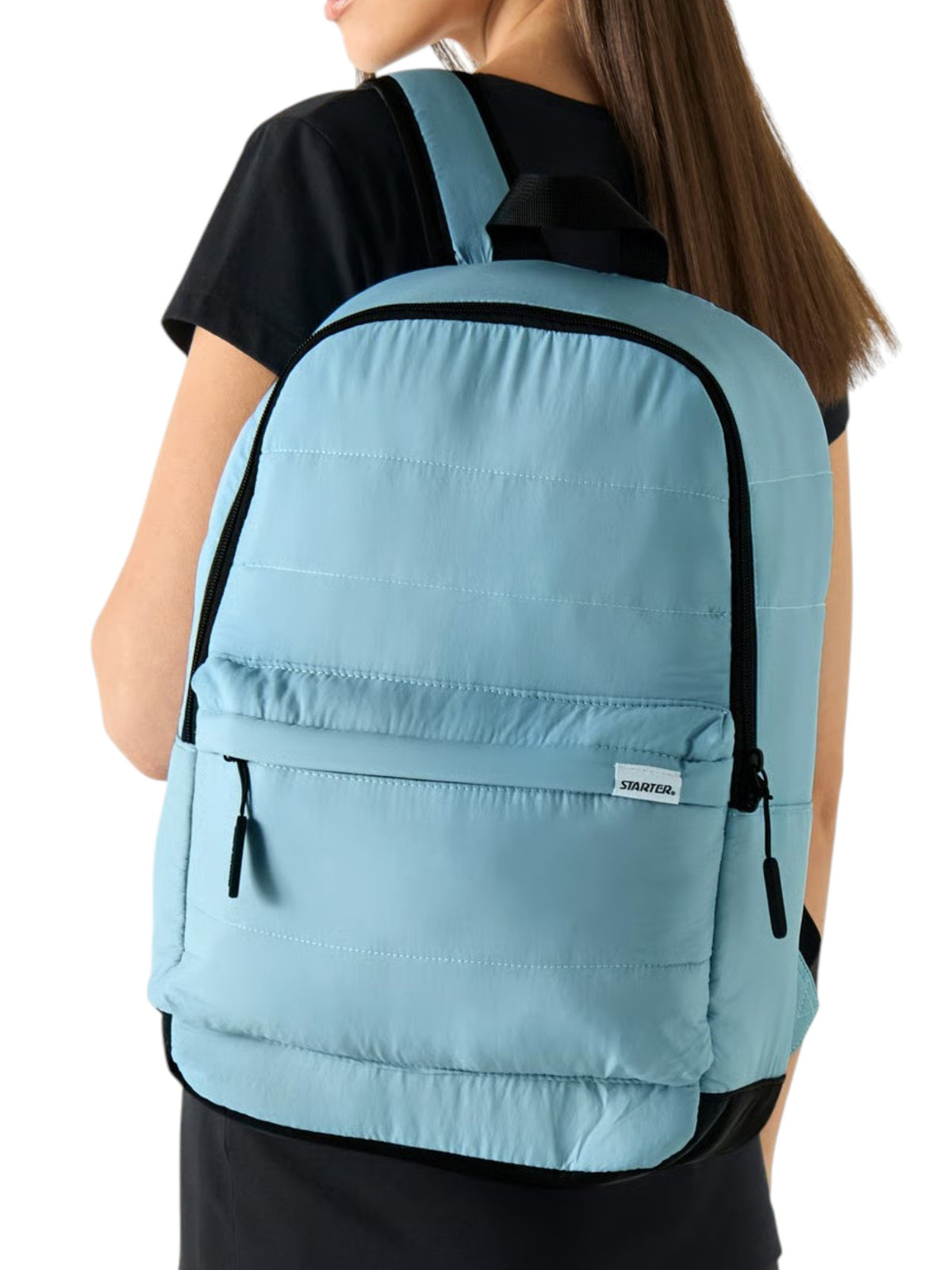 Starter Backpack with Adjustable Straps and Zip Closure