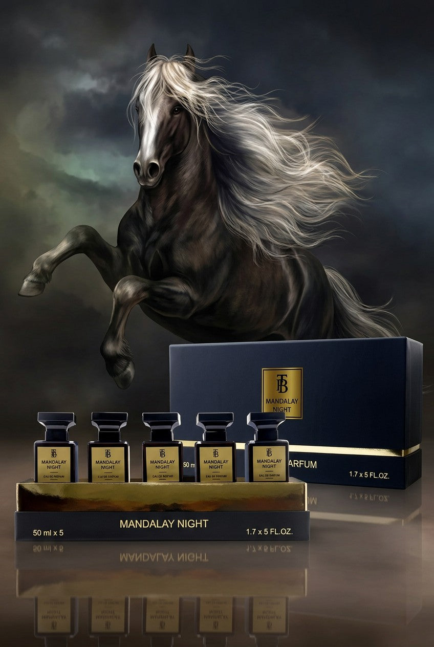 Toom Black Paris EDP Gift Set- 50 ml x 5