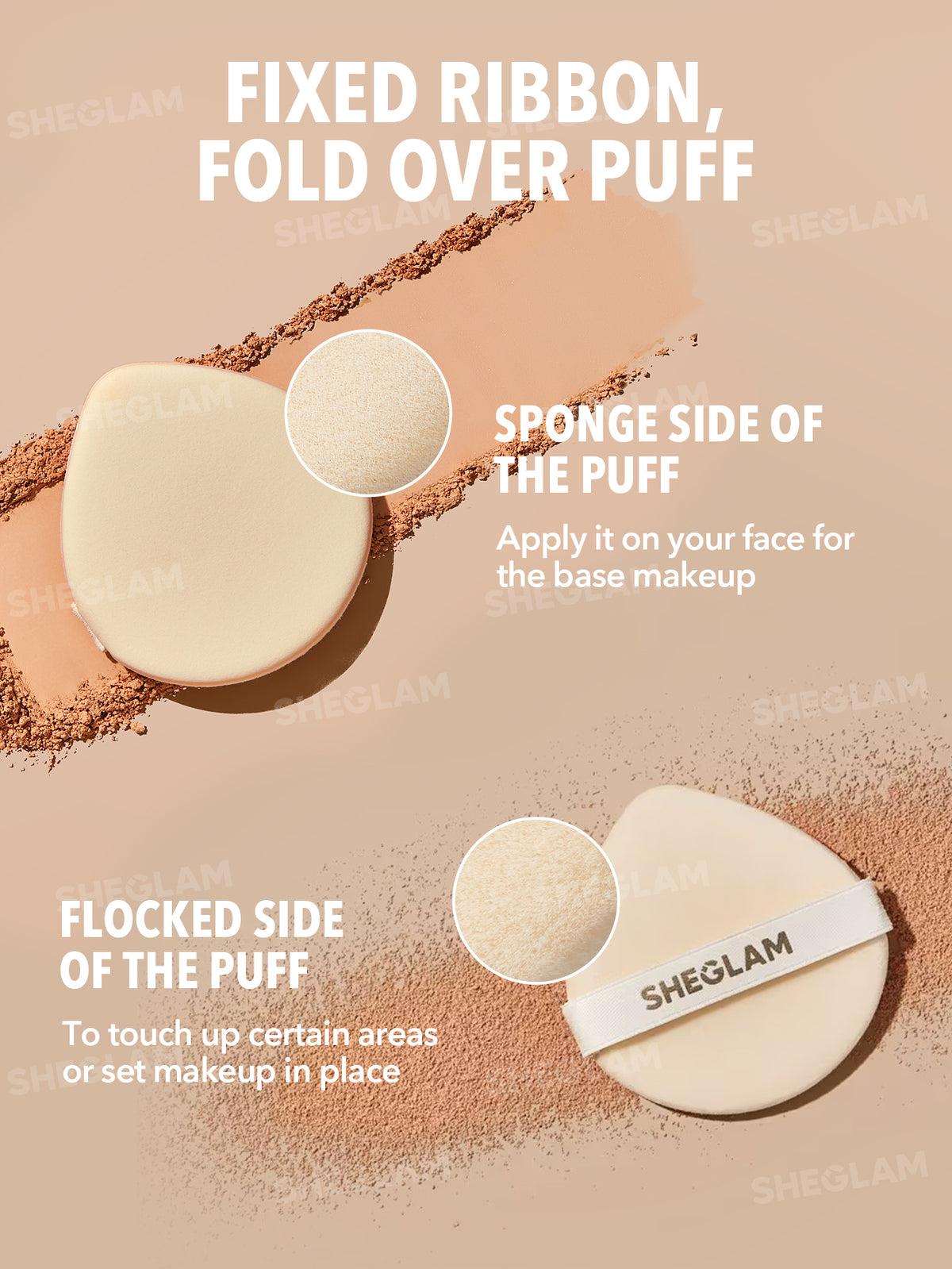 Sheglam Skin-Focus High Coverage Powder Foundation- 11 g