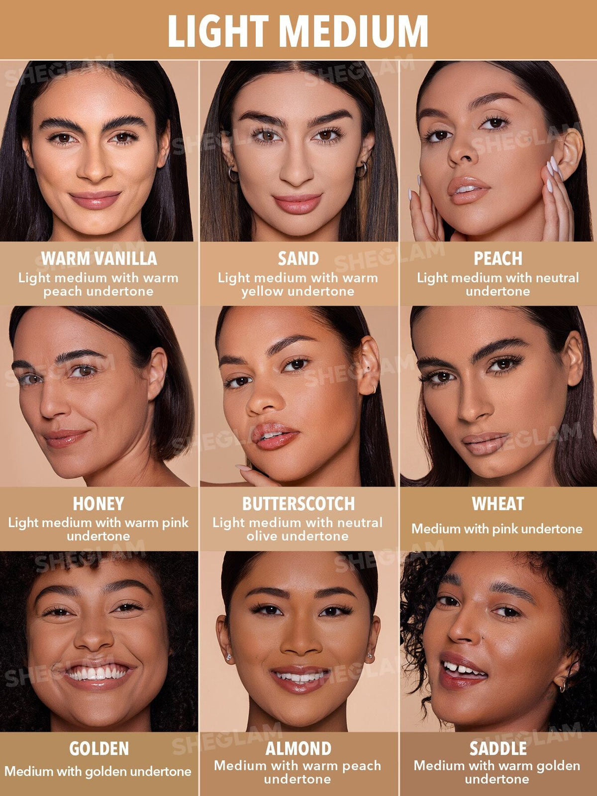 Sheglam Skin-Focus High Coverage Powder Foundation- 11 g