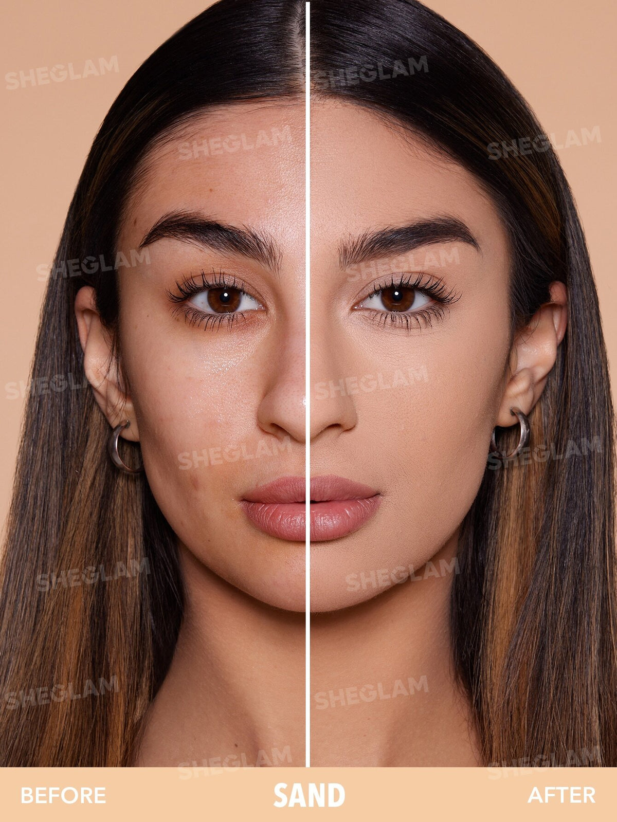 Sheglam Skin-Focus High Coverage Powder Foundation- 11 g